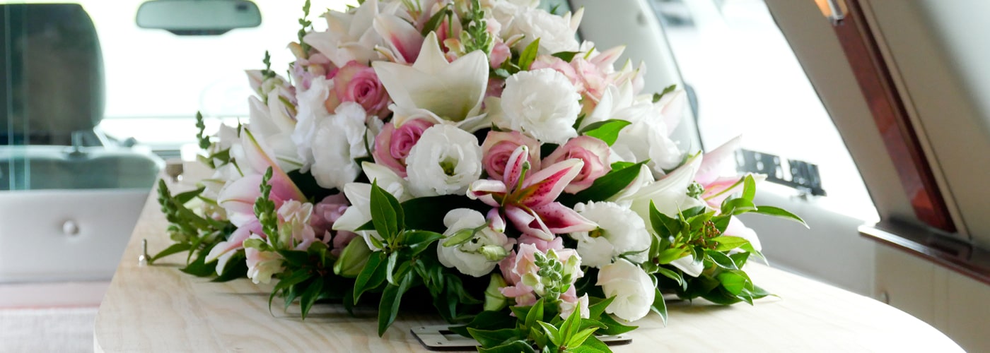 Funeral flowers from E L Floristry in Folkestone