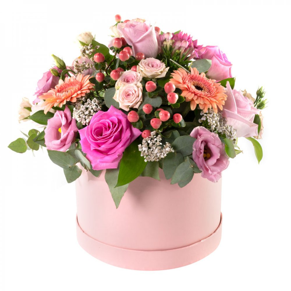 The Prestige Floral Hat Box